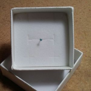 2/$10 Tiny Turquoise Sterling Silver Nose Stud
